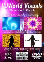 VJWorld Visuals: Starter Pack [DVD] - Front_Original