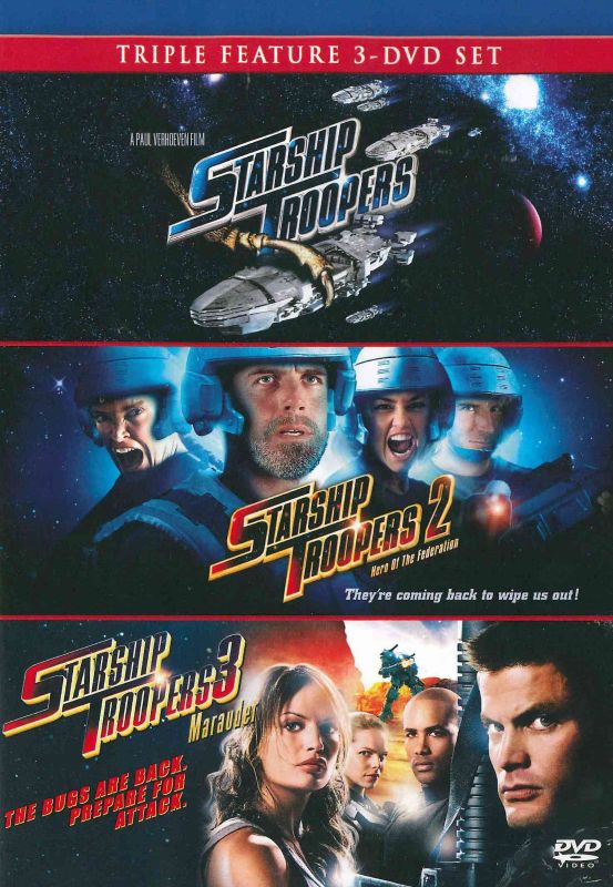  Starship Troopers/Starship Troopers 2/Starship Troopers 3 [3 Discs] [DVD]