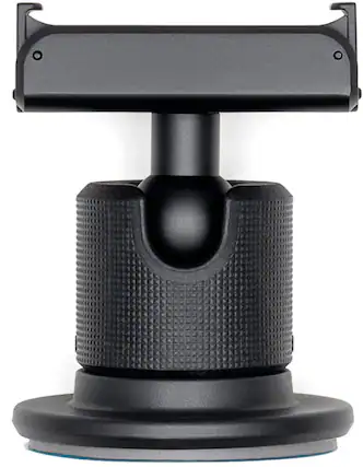 Front. DJI - Osmo Magnetic Ball-Joint Adapter Mount - Black.