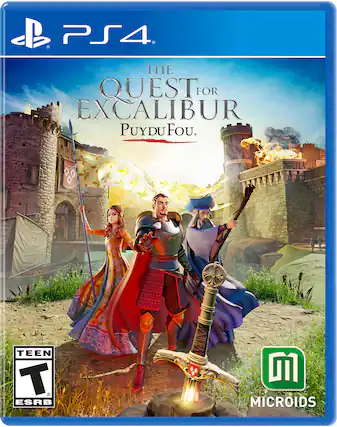 Front. Maximum Games - The Quest for Excalibur: Puy du Fou. - T (Teen 13+)