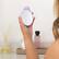 Alt View 2. Zadro - LED Lighted Compact Mirror with 10X Magnification and Suction Cups for Easy Mounting - Lavender.
