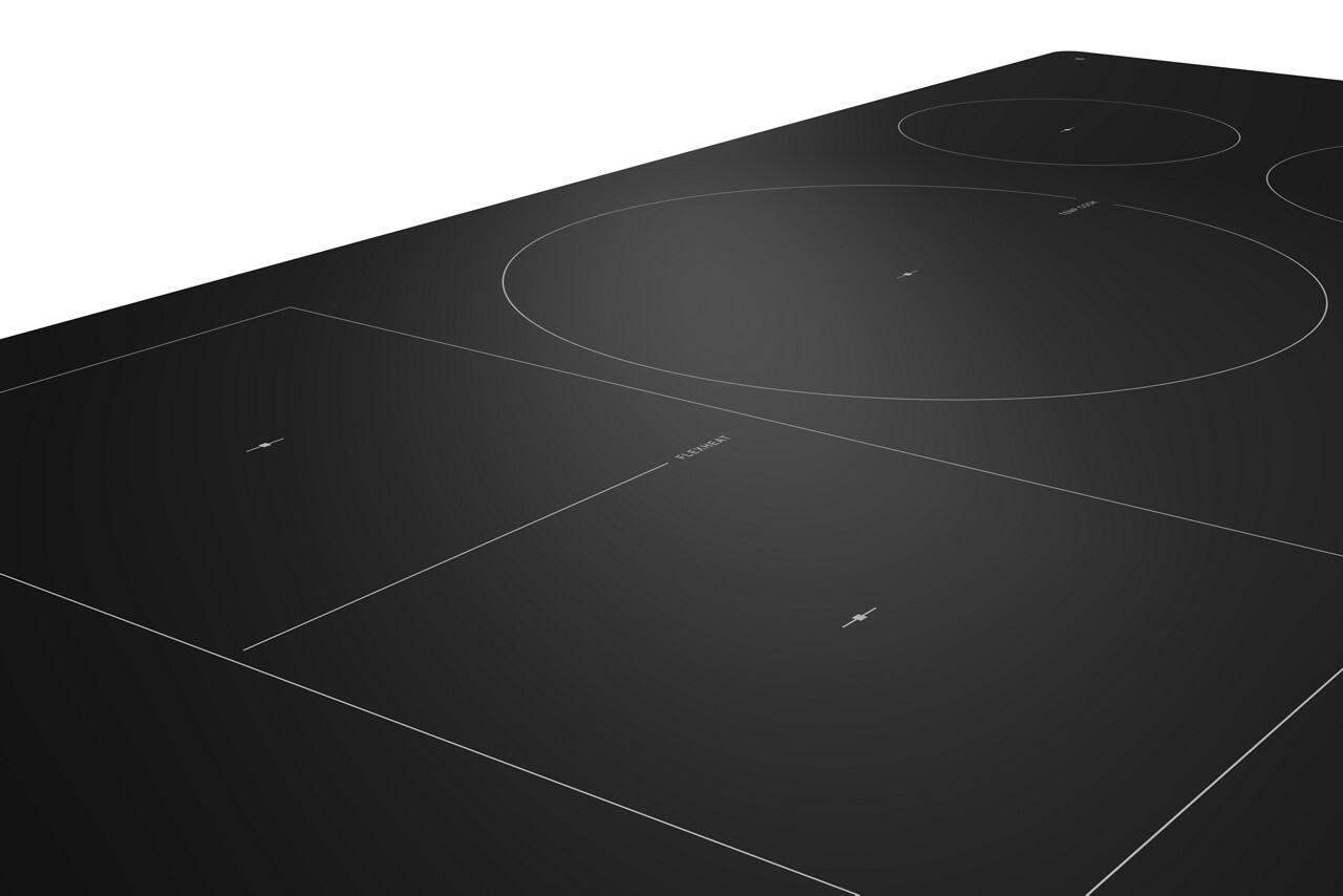 Alt View 9. Whirlpool - 36" Electric Induction Cooktop with Temp Cook Technology and WipeClean Coating - Black.