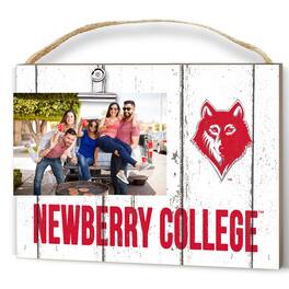 Jardine - Newberry College Wolves 8" x 10" Weathered Clip It Frame - White