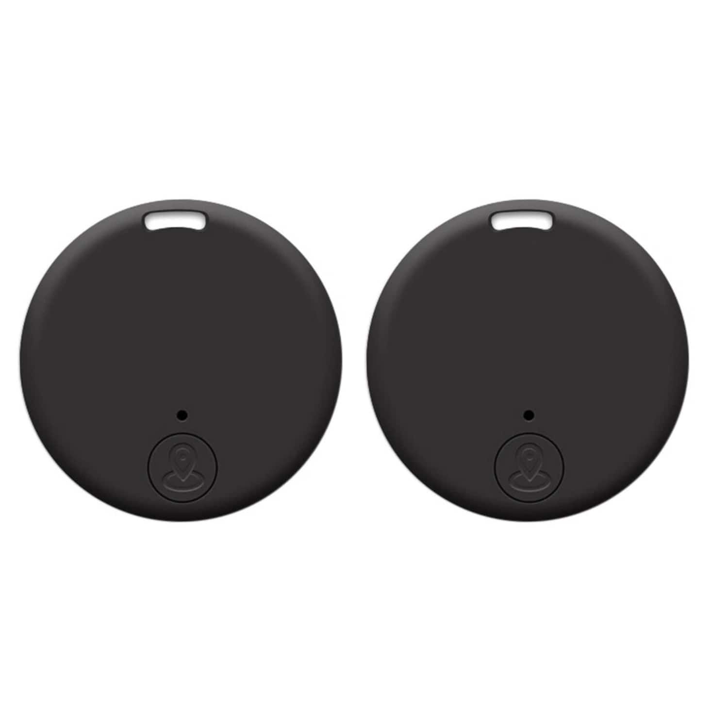 Stock Preferred - 2Pcs Bluetooth Mini GPS Location Tracker - Black