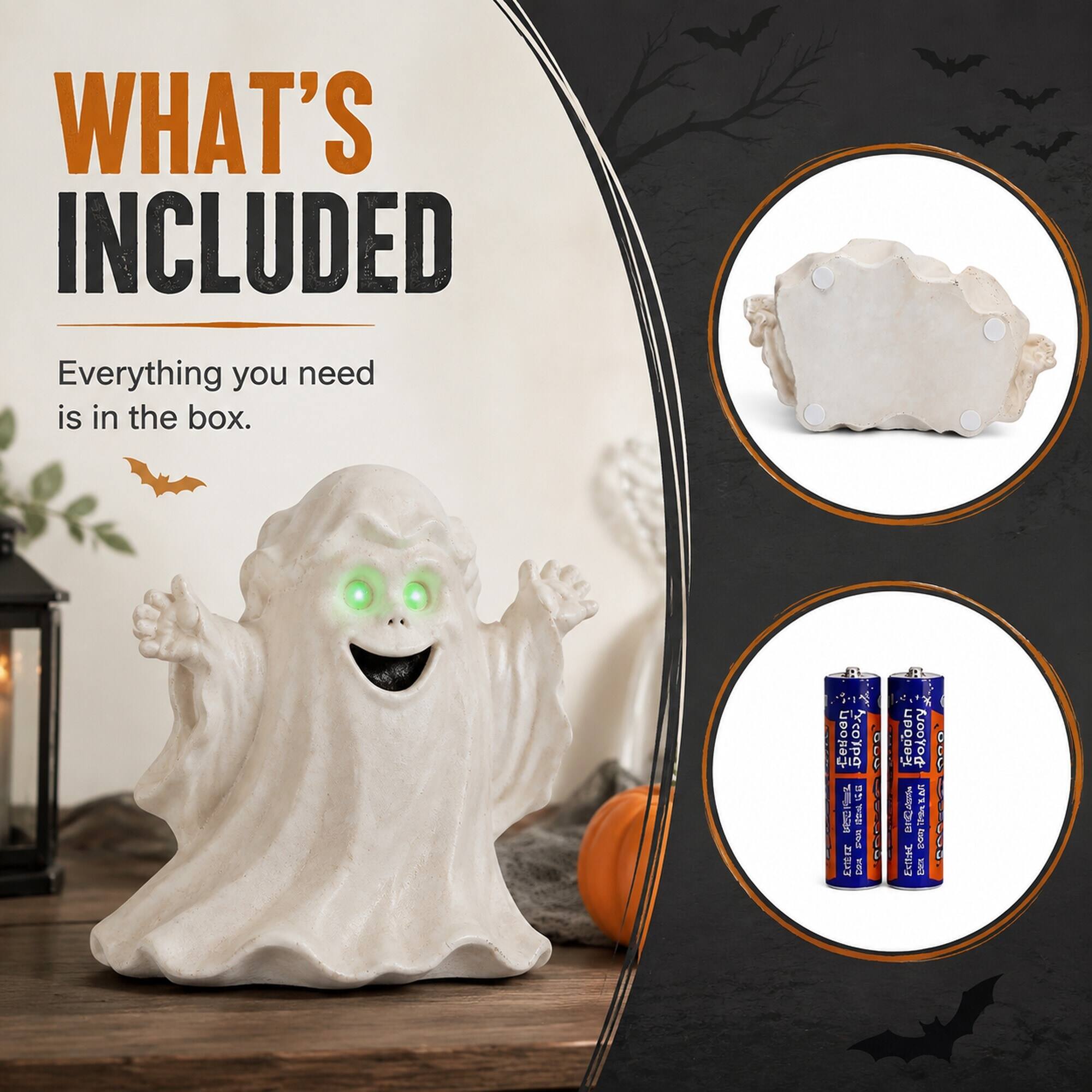 WHAT'S INCLUDED  
Everything you need is in the box.