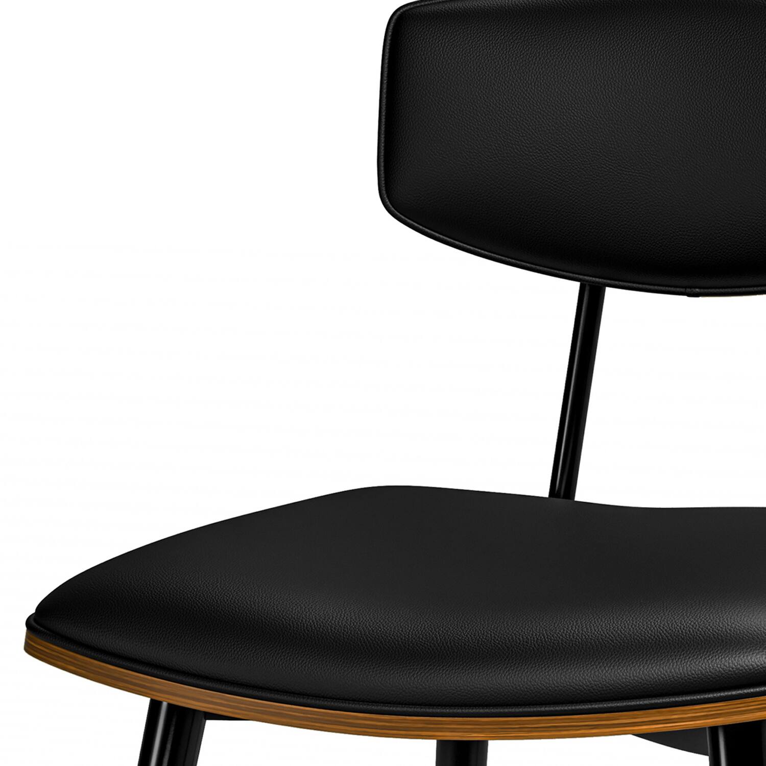 Alt View 5. Simpli Home - Mavis / Colby 7-Piece Dining Set - Black.