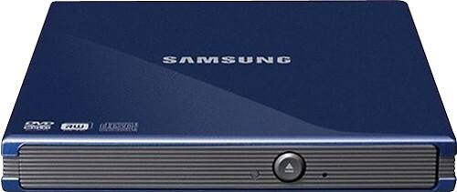 Front Standard. Samsung - Refurbished 8x External USB 2.0 Double-Layer DVD±RW/CD-RW Drive.