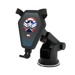 Keyscaper - Marvel Grid Wireless Car Charger - Sam Wilson Captain America