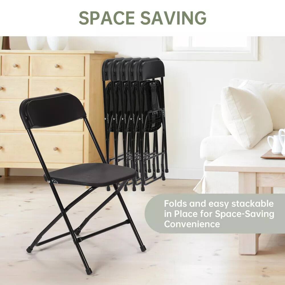 SPACE SAVING

Folds and easy stackable in Place for Space-Saving Convenience
