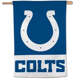WinCraft - Indianapolis Colts 28" x 40" Applique Vertical Banner - Multicolor