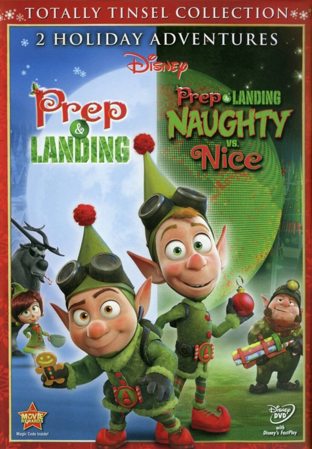 Front. Prep and Landing: Naughty vs. Nice   - DVD.