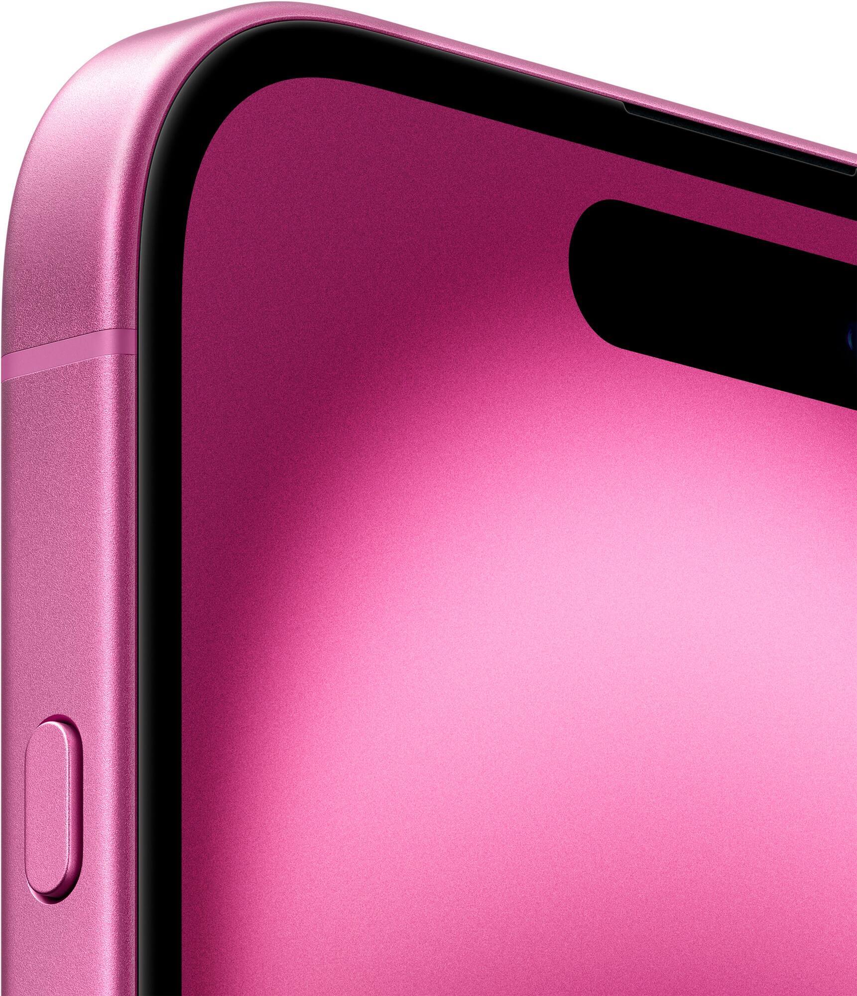 Alt View 1. Apple - iPhone 16 5G 512GB - Apple Intelligence - (Unlocked) - Pink.