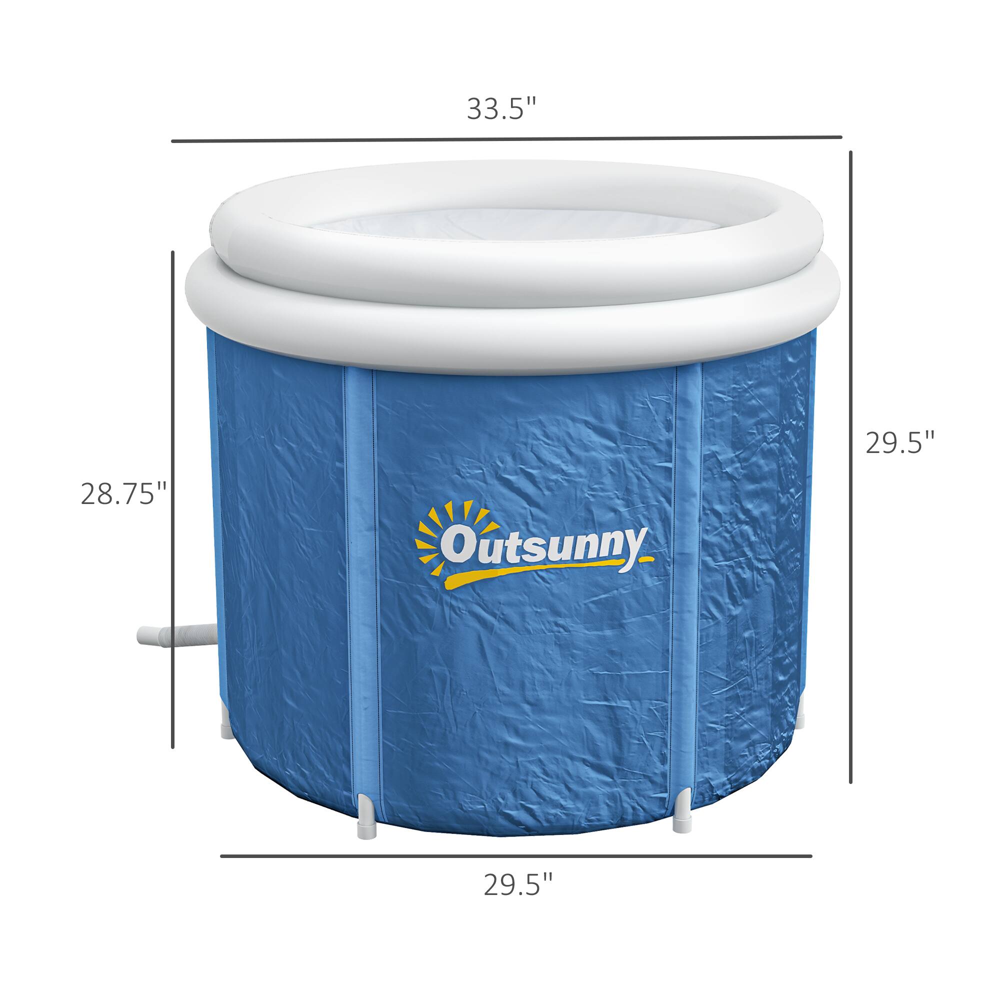 33.5"  
29.5"  
28.75"  
Outsunny  
29.5"