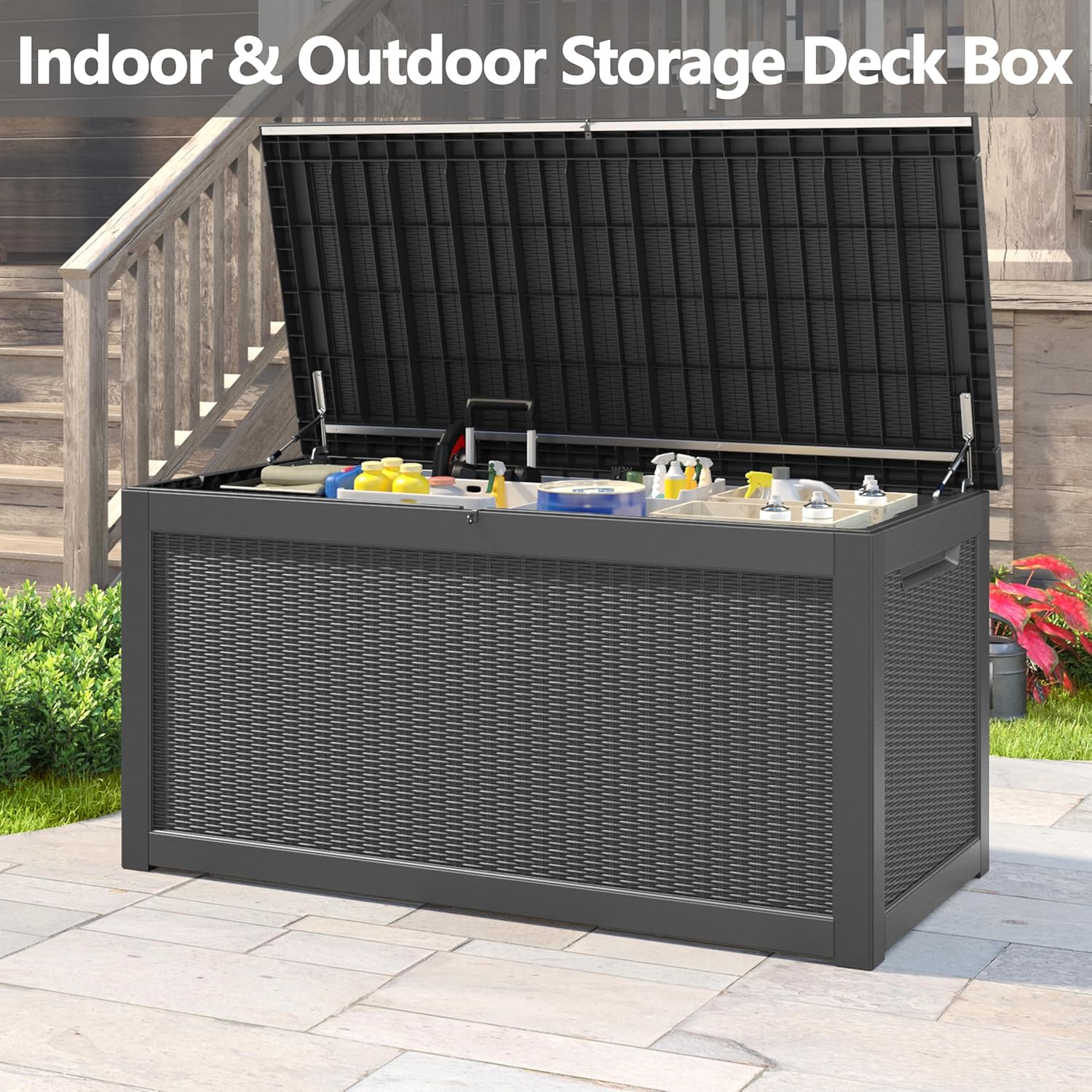 Indoor & Outdoor Storage Deck Box