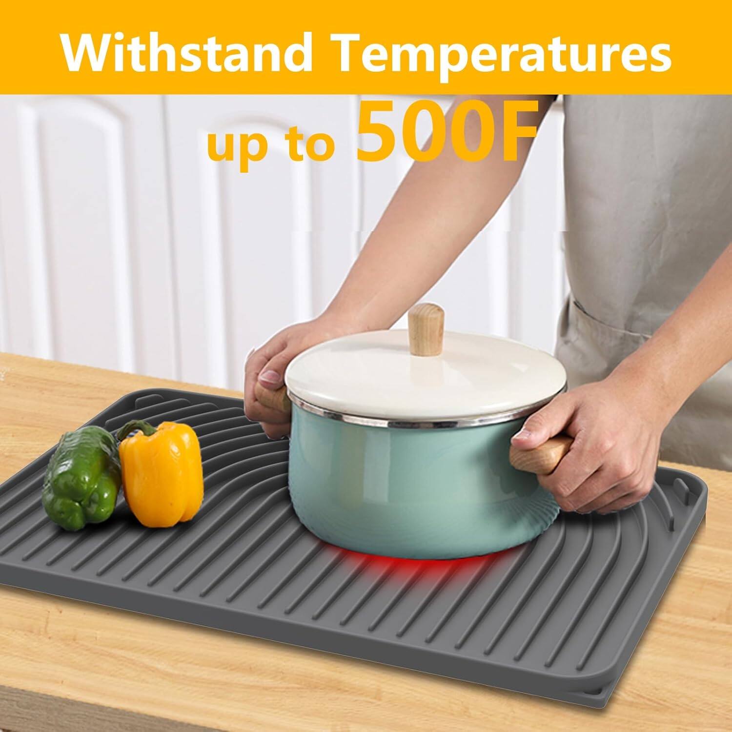 Withstand temperatures up to 500°F.