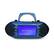 Alt View 2. Emerson - Emerson 7” Bluetooth® DVD Boombox with AM/FM Radio & Stereo Speakers - Blue.