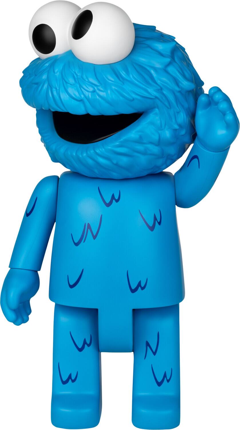 Alt View 2. Beast - Beast Kingdom - Sesame Street - Syaking-Bang!! - Cookie Monster Bank Figure   - COLLECTIBLES - Multicolor.