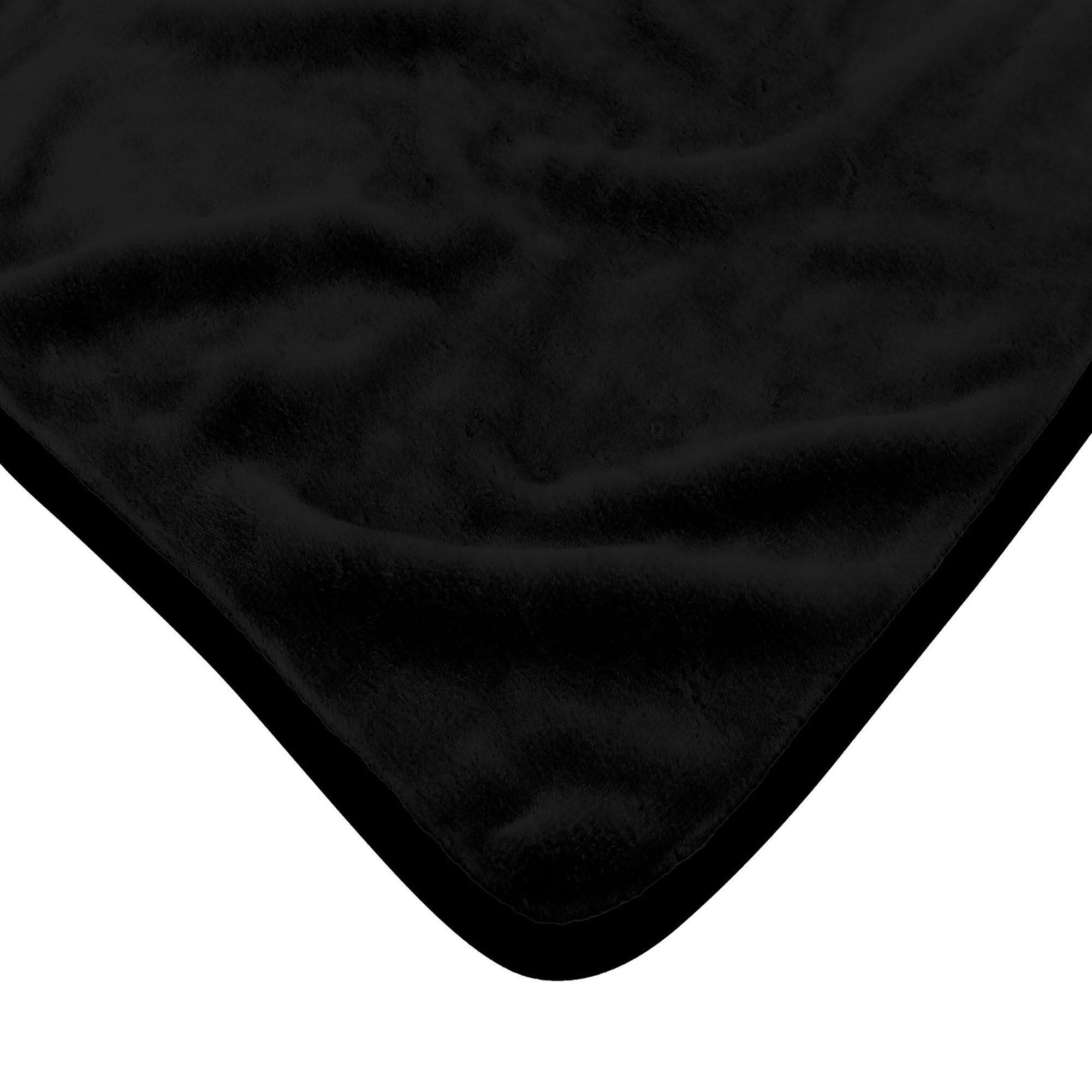 Alt View 1. Sweet Home Collection - NHL Boston Bruins 60" x 80" Raschel Throw Blanket - Black.