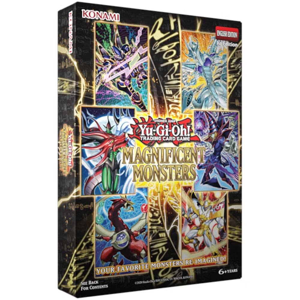 KONAMI ENGLISH EDITION ISH Edition Yu-Gi-Oh! TRADING CARD GAME MAGNIFICENT MONSTERS 2

MONSTERS RE-IMAGINED! YOUR FAVORITE 6+ YEARS KONAMI FISHING SEE BACK FOR CONTENTS