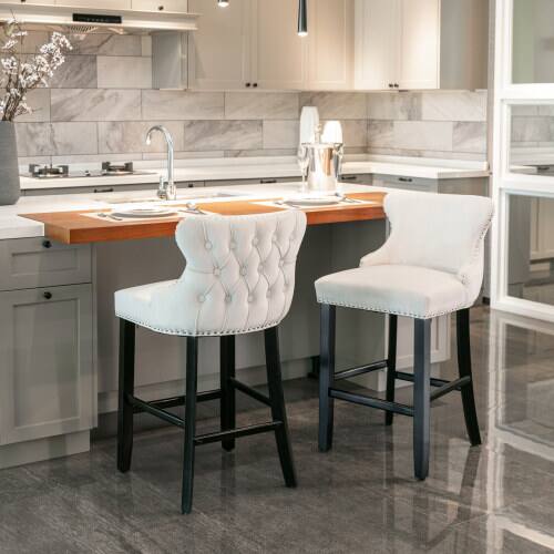 High Back Bar Stools