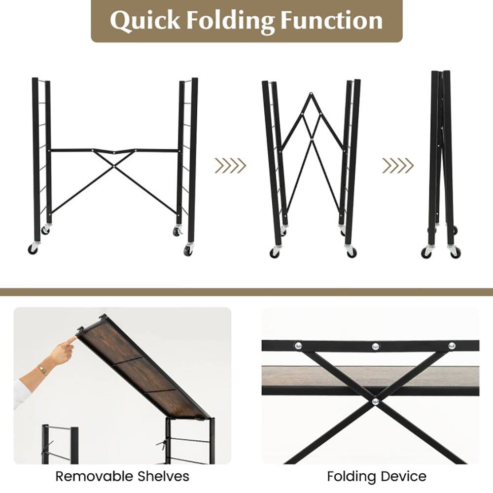 Quick Folding Function  
Removable Shelves  
Folding Device