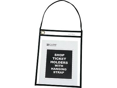 C-LINE  
SHOP TICKET HOLDERS WITH HANGING STRAP