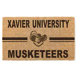 Jardine - Xavier Musketeers 18'' x 34'' Team Logo Doormat - Brown