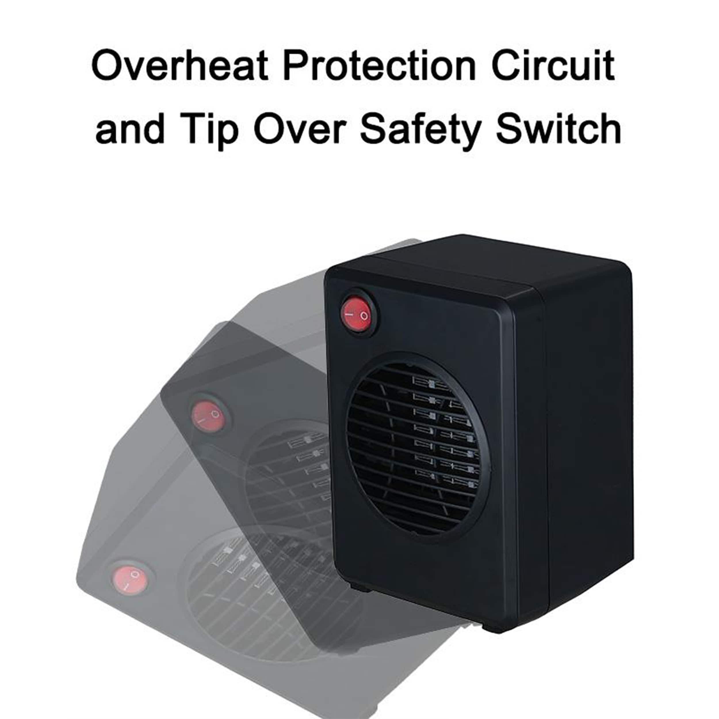 Overheat Protection Circuit and Tip Over Safety Switch