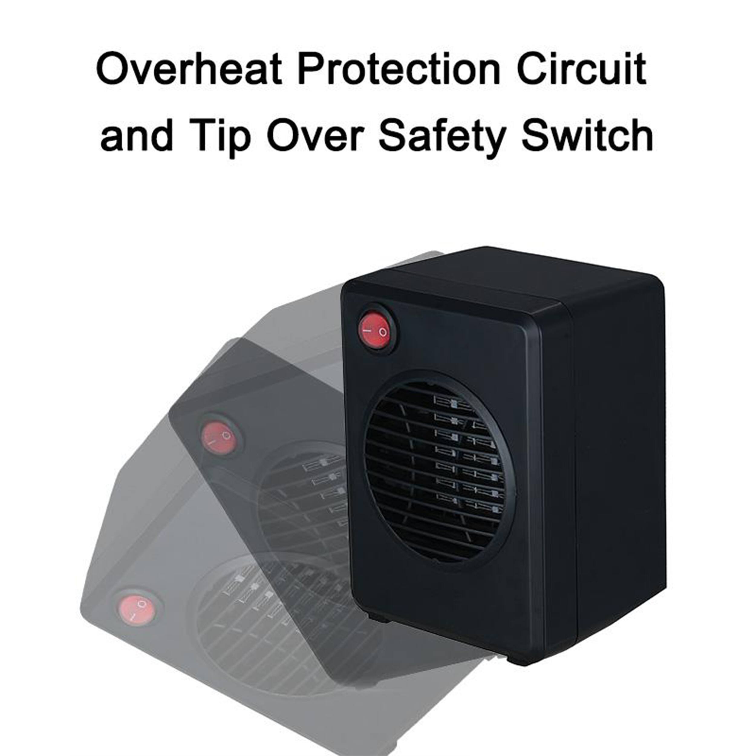 Overheat Protection Circuit and Tip Over Safety Switch