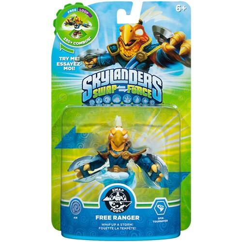 Front Standard. Skylanders: SWAP Force Character Pack (Free Ranger) - Xbox 360, PlayStation 3, Nintendo Wii, Nintendo 3DS.