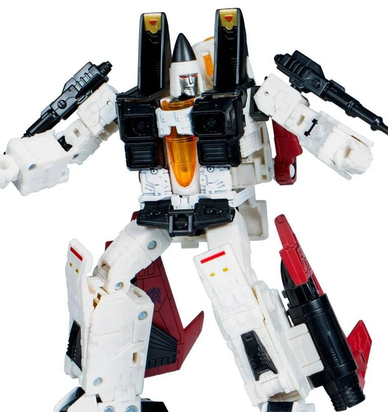 Alt View 2. Hasbro - Transformers Legacy United Voyager Class G1 Universe Ramjet, 7-inch Converting Action Figure, for Boys and Girls Ages 8+.