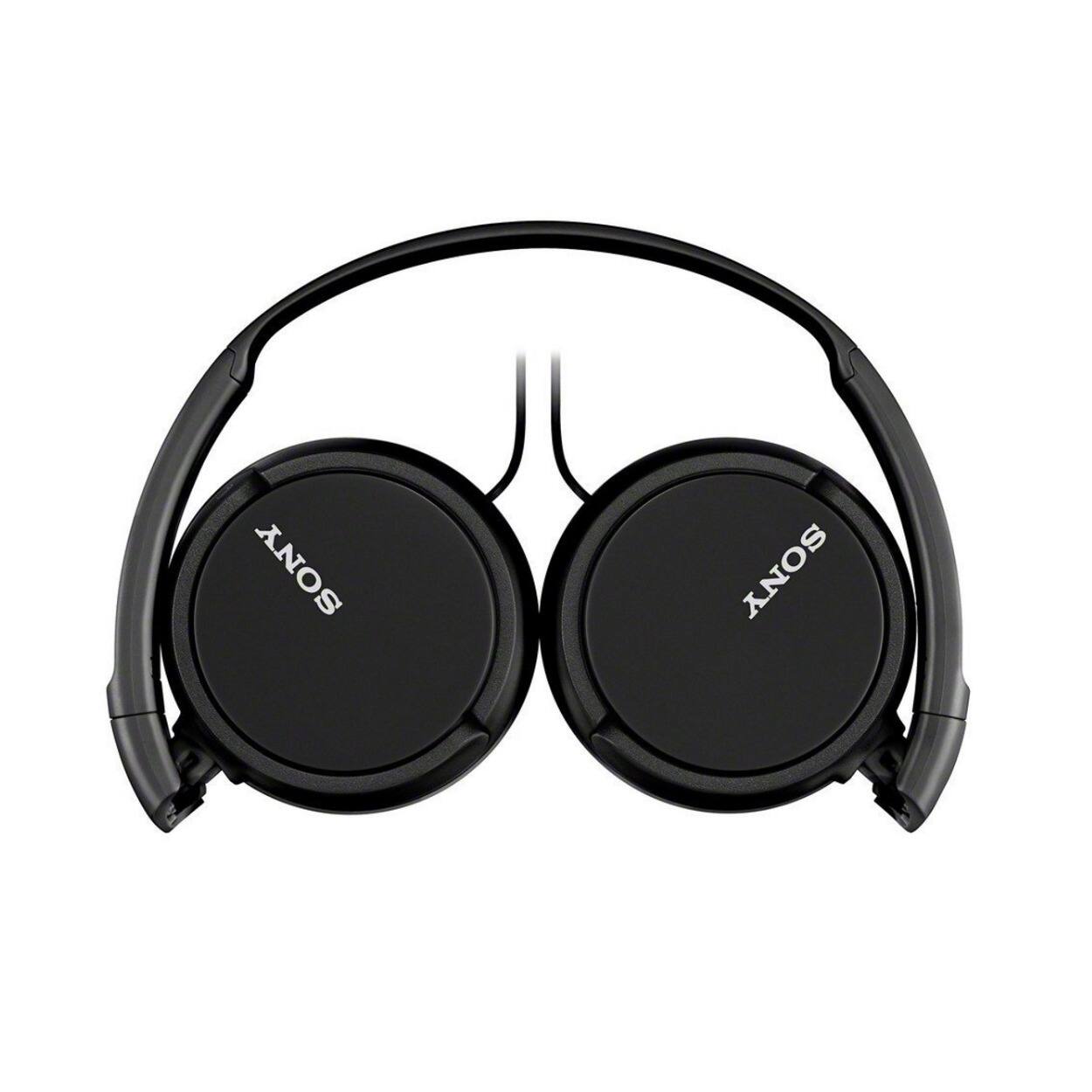 Sony ZX110 Over Ear Dynamic Stereo Headphones Black MDRZX110BLK