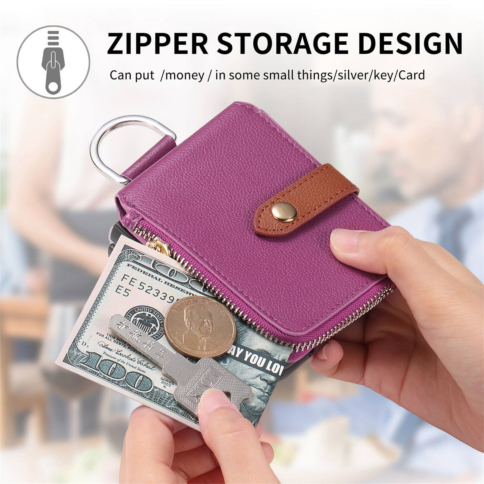 ZIPPER STORAGE DESIGN  
Can put /money/ in some small things/silver/key/Card  

FE FEDERAL E5 52339 HH S EAILLASIENT XTIV FDR  
NE 12 Codane O Tae Lnodedo  
Vniled Cohal Rints S  
AY YOU LOI