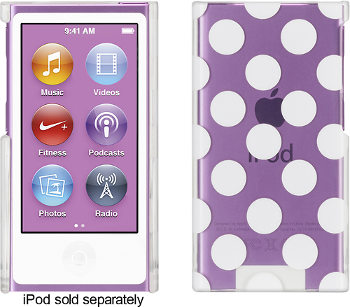 Undtagelse Sindssyge Absorbere Griffin Exposed Dots Case for Apple® iPod® nano 7th Generation White/Clear  GB35938 - Best Buy
