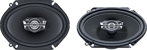  JVC - 6&quot; x 8&quot; 3-Way Coaxial Car Speakers with Carbon Mica Cones (Pair)