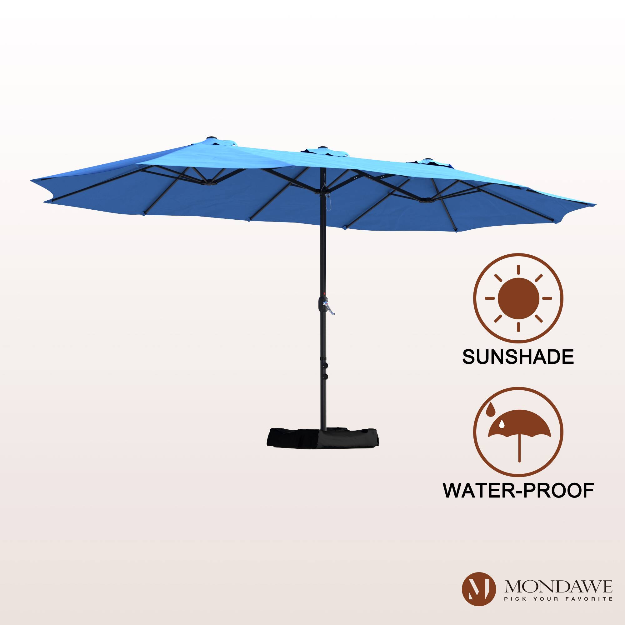 SUNSHADE WATER-PROOF  
MONDAWE  
PICK YOUR FAVORITE