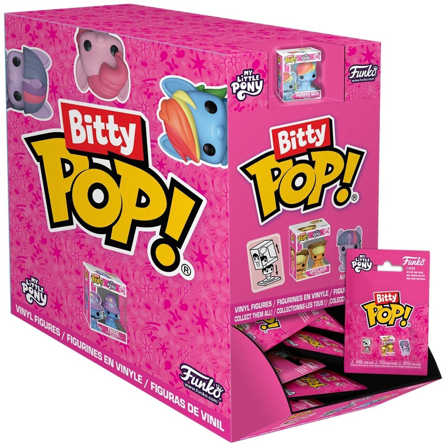 LITTLE MY Funko www.funko.com PONY MR Ma Bitty Bitty VOP! TOP! maE F KY LITTLE Funko poNY I 1K ACK Act MY LITTLE / FIGU Pory EN VINYLE Bitty FIGURES FIGURINES TOUS  COLECO VINYL VINYL ALL! COLLECTIONNE-LES POP! COLLECT THEM FIGURES I U FIGURINES EN  3 A A C VINYLE I Funk B www.funko.com FIGURAS DE VINIL