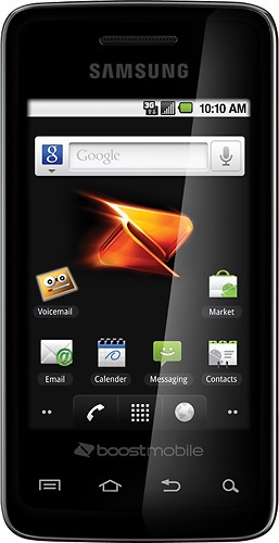  Boost Mobile - Samsung Galaxy Prevail No-Contract Mobile Phone - Black