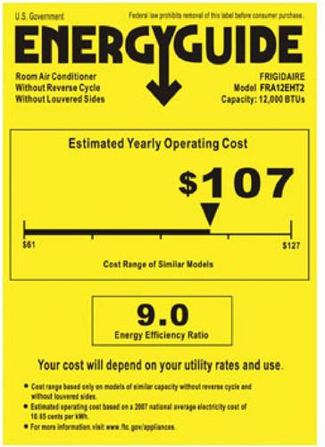 Questions and Answers: Frigidaire 12,000 BTU Thru-the-Wall Air ...