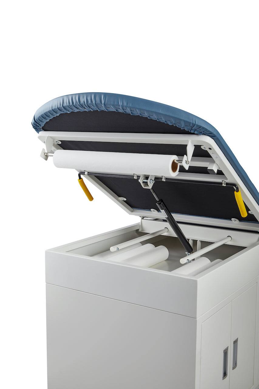 Alt View 7. Viva Comfort - Durable Medical Paper Roll Smooth Exam Table Paper, 18” x 225’ - White.