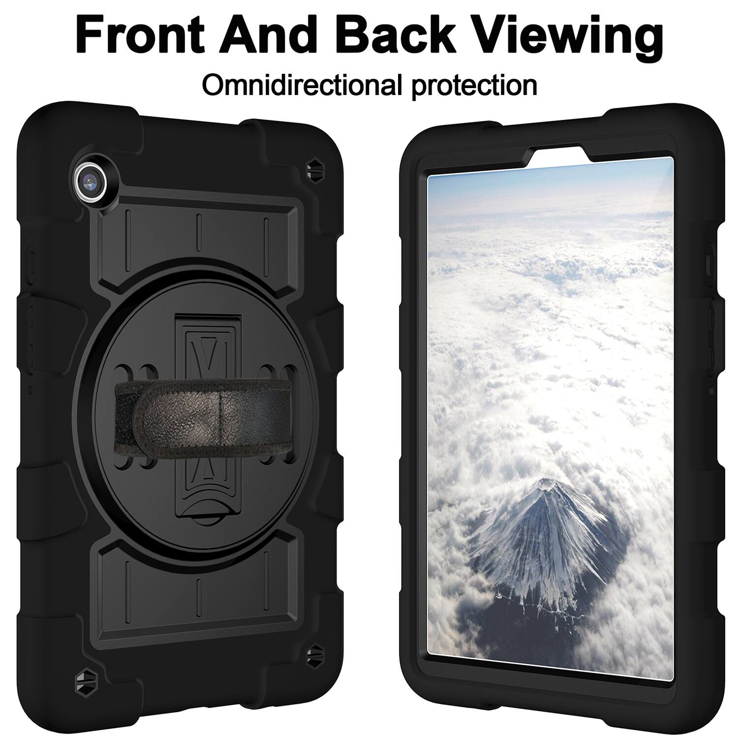 Front And Back Viewing  
Omnidirectional protection