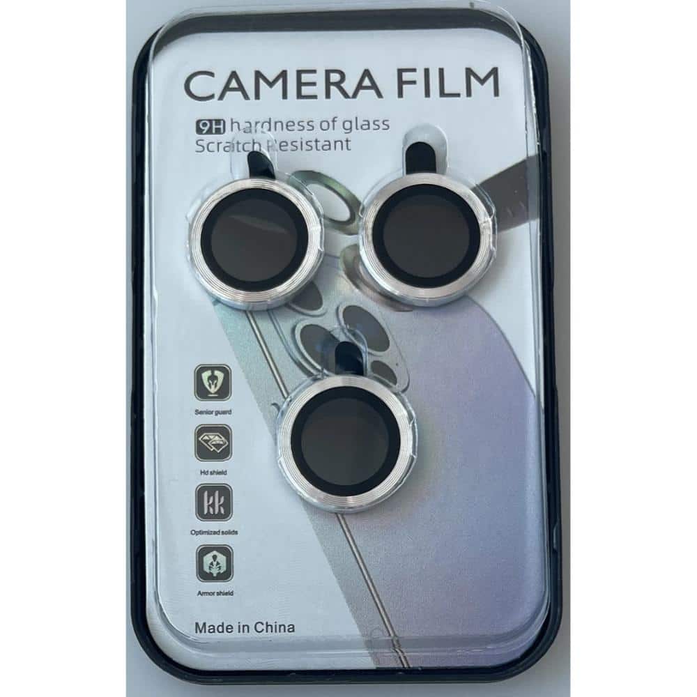 Reiko - Scp25B-Iph16Pro-16Promaxsl Camera Protector For Iphone 16 Pro/16 Pro Max In - Silver