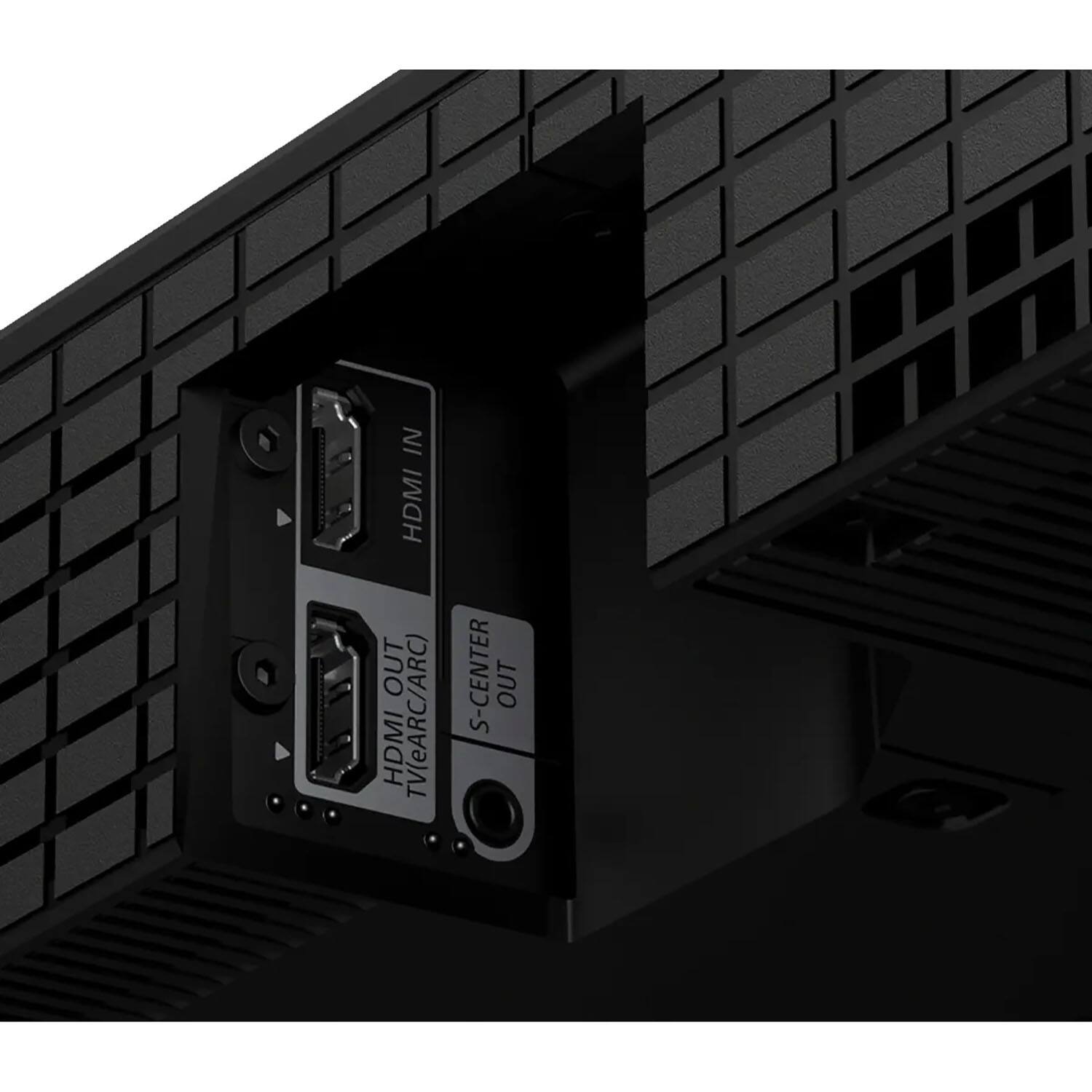 IN HDMI OUT HDMI TV(eARC/ARC) S-CENTER OUT