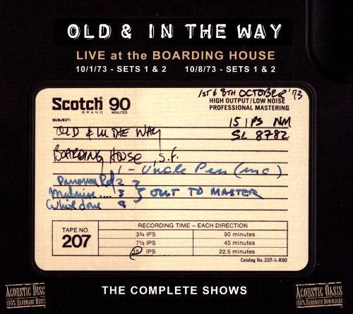  Live at the Boarding House: The Complete Shows [CD]