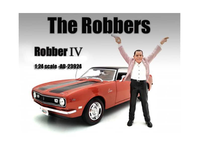 """The Robbers"" Robber IV Figure For 1:24 Scale Models by American Diorama" price history on PriceWatchPro