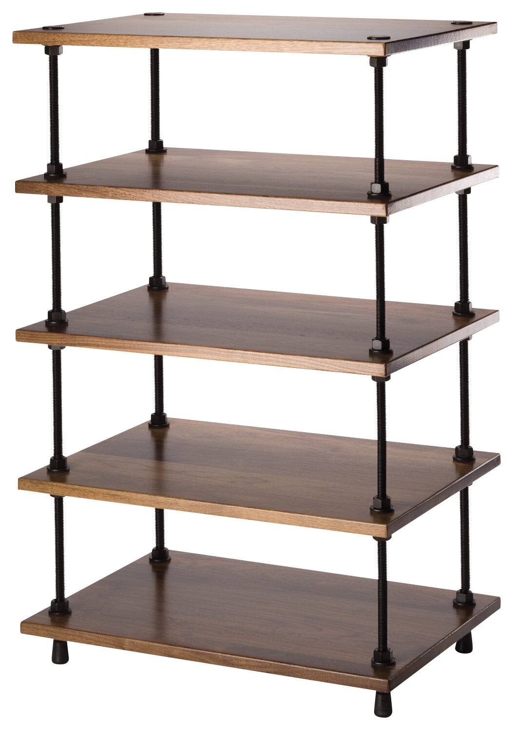 Front. Salamander Designs - Archetype 5.0 Audio Stand - Wood.