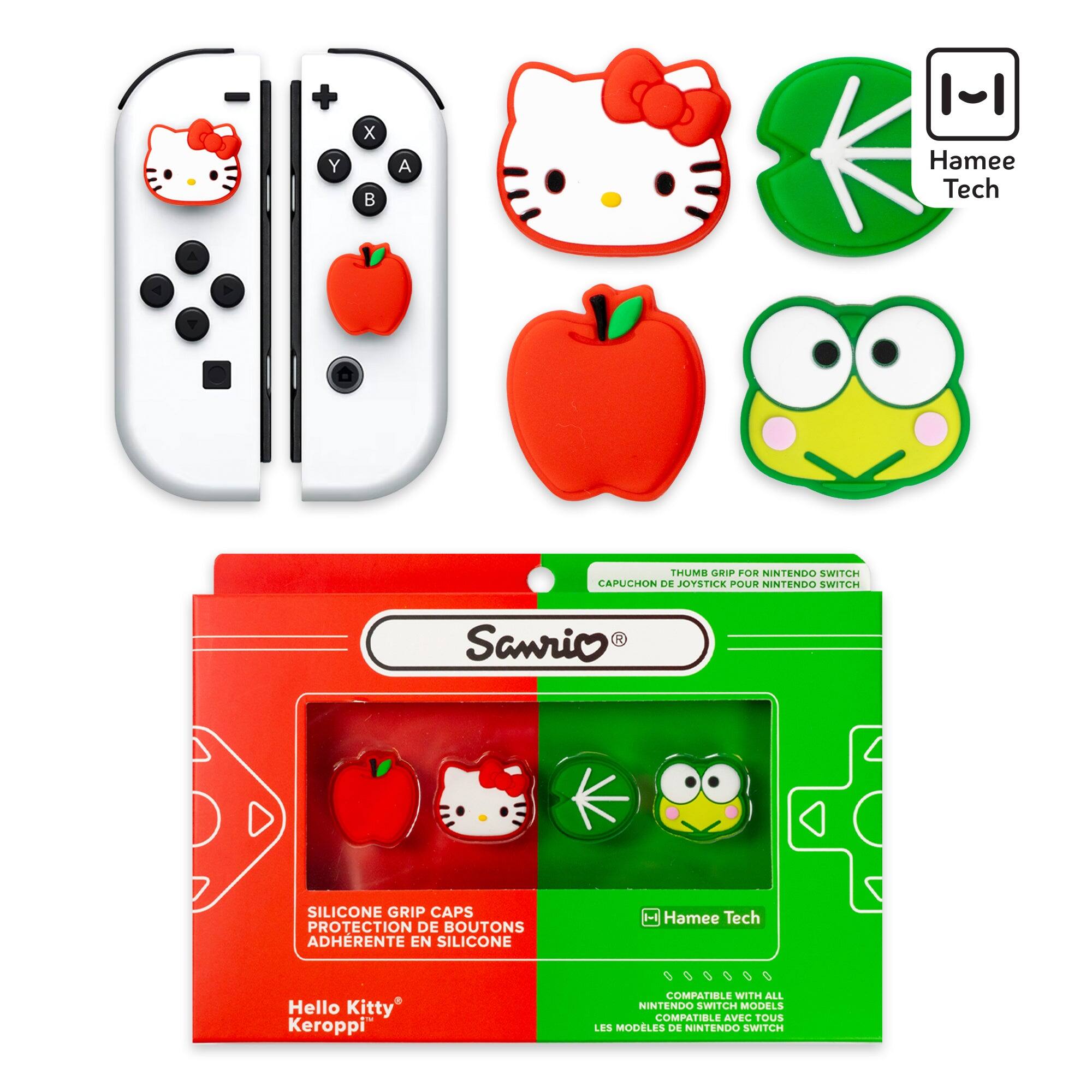- Y
- X
- A
- Hamee Tech
- THUMB GRIP FOR NINTENDO SWITCH CAPUCHON DE JOYSTICK POUR NINTENDO SWITCH
- Sawrio
- SILICONE GRIP CAPS PROTECTION DE BOUTONS ADHÉRENTE EN SILICONE
- H Hamee Tech
- Hello Kitty THE Keroppi
- COMPATIBLE WITH ALL NINTENDO SWITCH MODELS COMPATIBLE AVEC TOUS LES MODÈLES DE NINTENDO SWITCH