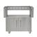 Front. Coyote Outdoor Living - Coyote Outdoor Living cart For 36" Charcoal Grill - Stainless Steel.