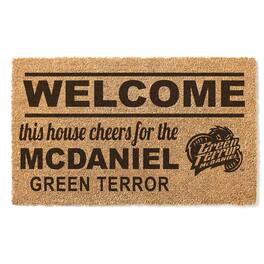 Jardine - McDaniel Green Terror 18" x 30" Welcome Doormat - Brown