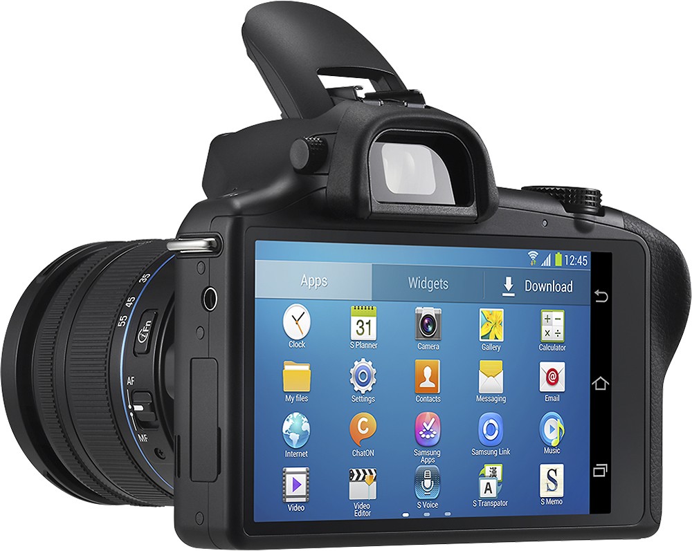 Best Buy: Samsung Galaxy NX Mirrorless Camera with 18-55mm Lens ...